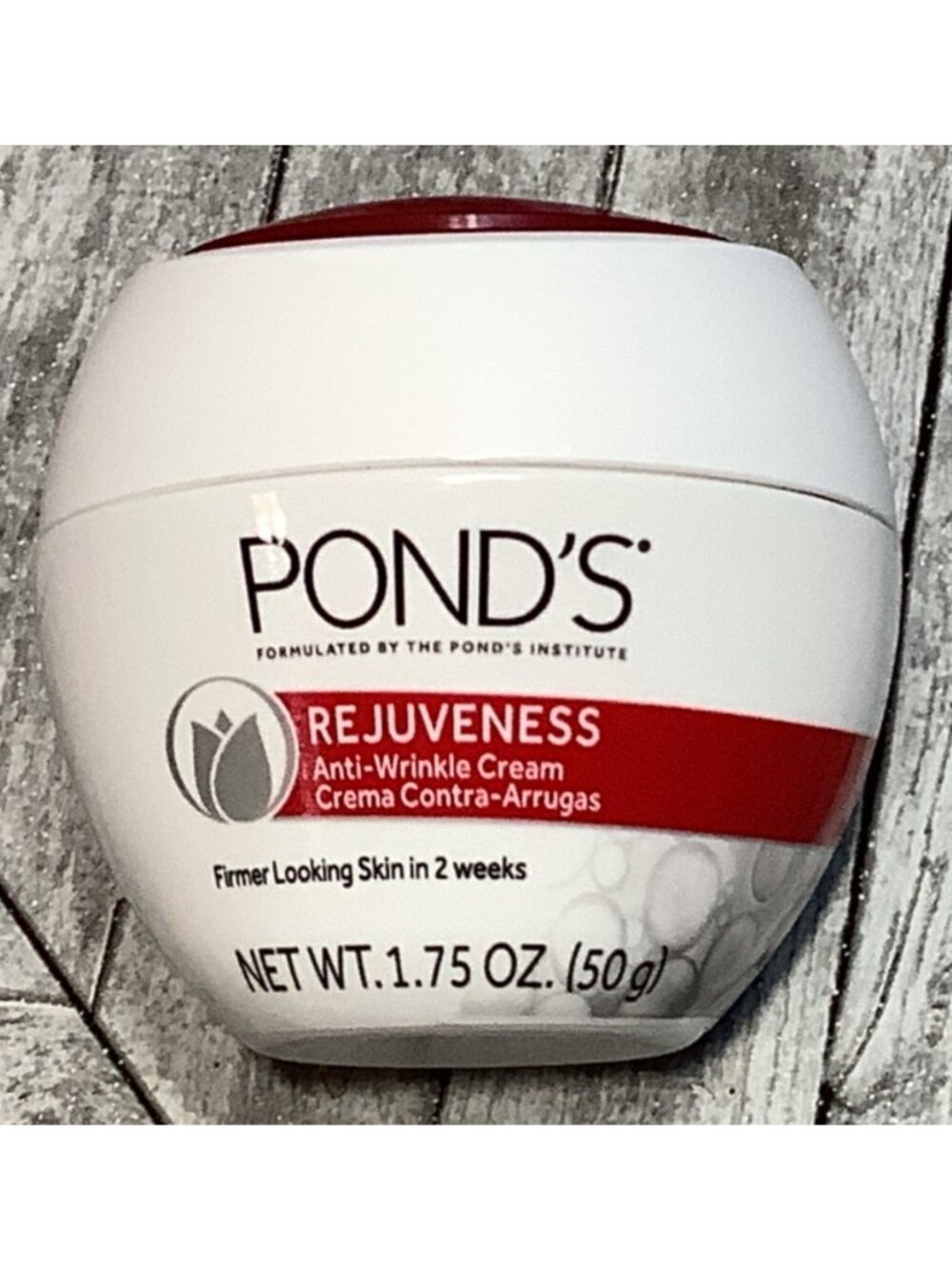 Ponds Rejuveness Anti-Wrinkle Cream 1.75 Oz 50g For Firmer Looking Skin